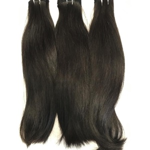 Extensions de cheveux brésiliens 100% naturels, couleur vierge bouclée, faite à la main, origine indienne - Product Image 1