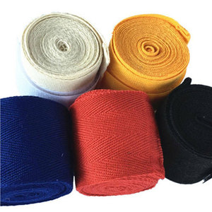 Equipo de boxeo profesional de alta calidad, envolturas de mano de cuero y PU para entrenamiento de MMA, guantes de boxeo con patrón impreso - Product Image 4