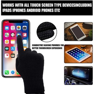 MESS SPORTS Unisex Windproof <b>Warm</b> Checked Cotton Thermal for Screen Winter <b>Gloves</b> for Driving Low Price - Product Image 4