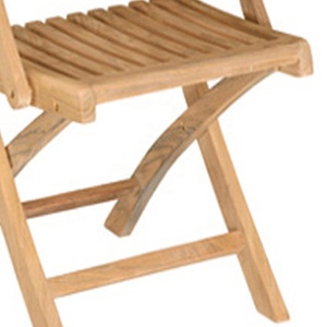 Monaco เก้าอี้พับได้ทำจากไม้สักแข็งทนทานสำหรับวิลล่ากลางแจ้งทันสมัยสวนสวนร้านอาหารโรงแรมชายหาดเฟอร์นิเจอร์ทำจาก - Product Image 4