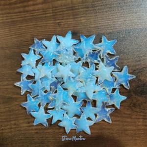 Opalite Crescent Star | <b>Crystals</b> For Making Jewelry Crescent Moon Jewelry Making - Product Image 5