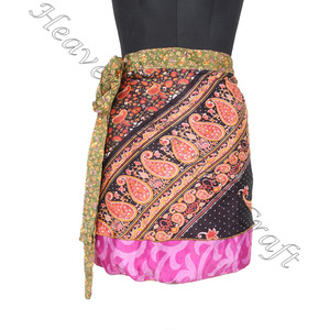 <b>Mini</b> <b>Skirts</b> Wear Vintage Silk Magic 21" Length Wrap <b>Mini</b> <b>Skirt</b> - Product Image 1