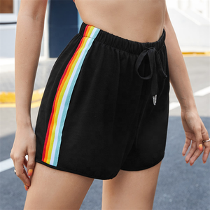 Shorts de sport pour femmes en gros nouvelle Collection d'été grande taille personnalisée en vrac coton polaire en plein air Jogging éponge française - Product Image 2