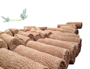 Maille de fibre de noix de coco de haute qualité pour la construction tapis de coco de motif brut en gros pour tapis de pied de plantes - Product Image 1