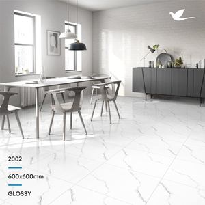 Baldosas pulida de porcelana vitrificada blanca de ónix simple más baratas de fabricación india del fabricante líder - Product Image 4