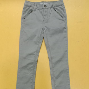 Jeans de Algodón Ligeros Casuales para Adolescentes, de Marca de Alta Gama, Corte Recto Ajustado, Cintura Elástica, Teñidos - Product Image 1