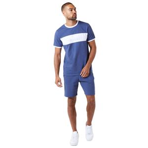 Hot Sale Men's Stylish Casual Summer Short Tracksuit Custom Blank Men Short Sleeve <b>Tshirt</b> Shorts Sets Two Pieces Fitness Set - Product Image 4