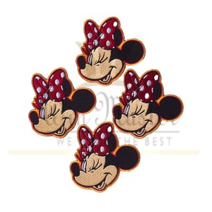 Patchs de broderie de logo personnalisé, en tissu sergé, mode, vente en gros, - Product Image 6