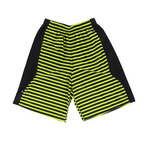 Pantalones cortos de baloncesto Retro con logotipo personalizado, malla de poliéster transpirable de alta calidad, Unisex, de talla grande, apliques de sublimación impresos - Product Image 1