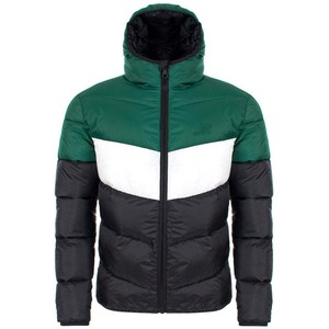 Blouson matelassé décontracté pour homme, couleur personnalisable, coupe ajustée, fermeture éclair, grandes tailles, automne, effet délavé, imperméable, respirant, tricoté, vente en gros - Product Image 2