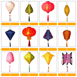 Lanterne en soie/bambou vietnamienne/lanterne colorée (WhatsApp +84 39 569 0184) - Product Image 6