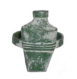 Anneau de serviette de table en aluminium design, forme ronde - Product Image 1