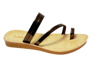 Zapatilla de diseñador plano para niñas y mujeres, zapatillas finas con correa brillante para todo público - Product Image 2