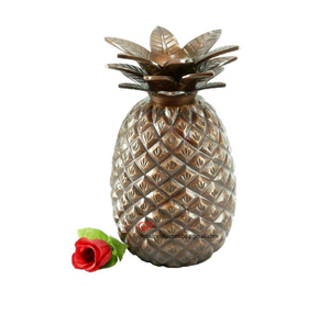 New Design Metal Funeral Urns Pineapple Shape - Product Image 3