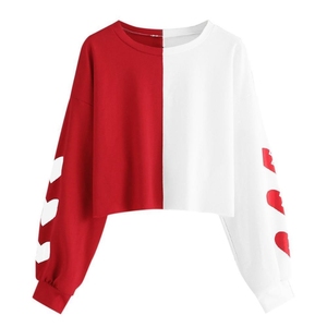 Sudaderas con capucha para mujer, top corto de alta calidad con diseño personalizado, novedad - Product Image 4