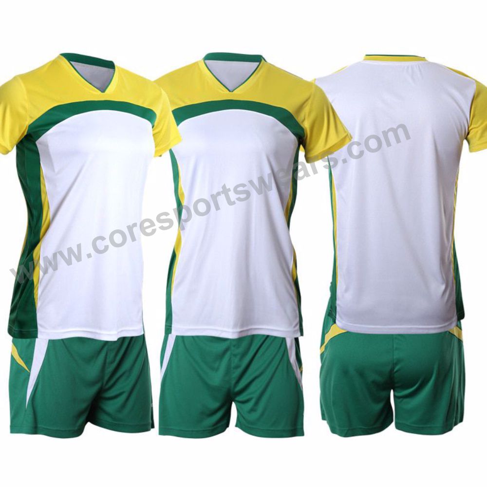 Женский костюм для волейбола, командная униформа, воздухопроницаемые комплекты из Джерси с коротким рукавом для волейбола, спортивная одежда для девушек, для волейбола