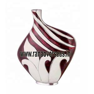 Jarrón de suelo decorativo de aluminio y Metal al por mayor de alta calidad para oficina, dormitorio y restaurante, aplicación de maceta - Product Image 2