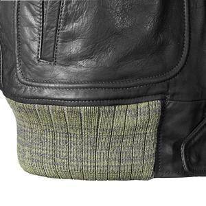 Chaquetas de piel de oveja supercálidas con cremallera para hombre, chaqueta profesional de moto para invierno - Product Image 6
