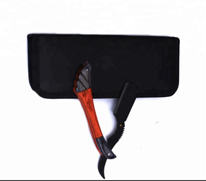 Maquinilla de afeitar con mango de madera para peluquero, maquinilla de afeitar con mango de madera, cubierta de cuero PU hecha por Life Care Instruments - Product Image 5
