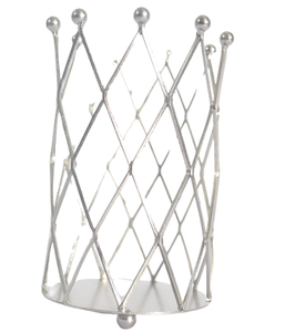 Fil rond métallique VOTIVE T-LIGHT support de haute qualité en métal décoration de noël porte-bougie utilisation de mariage - Product Image 1