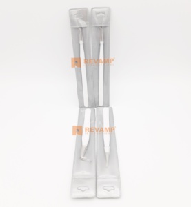 Pince à épiler d'extension de cils en PVC personnalisée et durable en acier inoxydable, outils à pointe pointue pour faux cils, vente en gros - Product Image 2