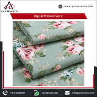 Tela de Lona Ligera, Tejida, 100% Algodón, Ecológica, de Alta Durabilidad, con Impresión a Color Personalizada, para Decoración del Hogar y Bolsas de Exterior