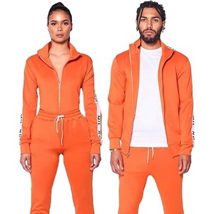 Chándal de entrenamiento informal de poliéster de lujo unisex Logotipo impreso Temporada de invierno Tallas grandes para mujer Venta al por mayor-Directo de fábrica - Product Image 2