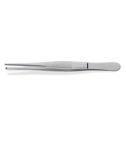Tejido fórceps 1x2 dientes rectos alemán calidad fórceps - Product Image 3