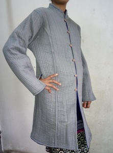 Venta al por mayor indio tradicional Patchwork acolchado mujeres Reversible chaqueta Abrigo acolchado algodón chaqueta personalizada tamaño reversible chaqueta - Product Image 4
