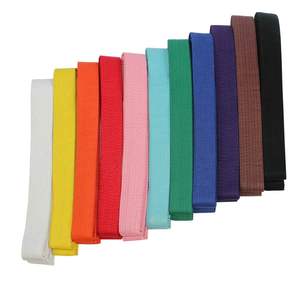 Cinturones de Taekwondo, bordado personalizado, artes marciales, Judo, kárate, venta al por mayor - Product Image 4