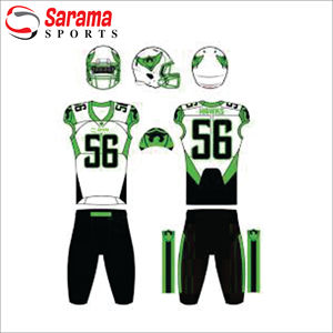 Uniforme de fútbol americano de excelente calidad para hombres, uniforme de fútbol para jóvenes adultos personalizado con nombre de equipo, - Product Image 1