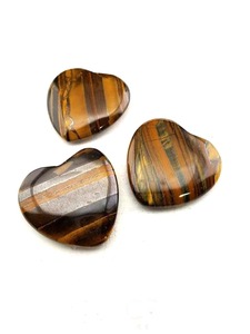 Tigre magique fer gonflé coeur Premium poli gemme de guérison pour l'amour profond énergie positive méditation consciente espace décoration - Product Image 2