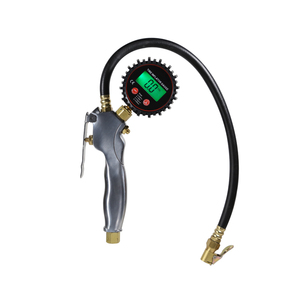 Manomètre numérique pour gonflage de pneus LEMATEC, 2,5 pouces, aluminium, PSI, BAR, KPA, gonflage rapide, outil de remplissage d'air pour véhicule - Product Image 1