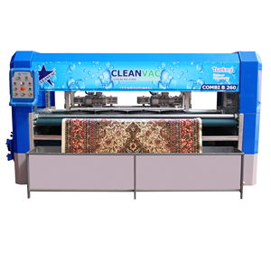 Machine à laver les tapis et les moquettes industrielle automatique commerciale de haute qualité, certifiée CE, avec moteur sécheur 380V - Product Image 2