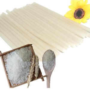 Pailles à boire jetables en paille de riz vietnamienne certifiées, à bon prix pour les importateurs au Vietnam, origine Ho Chi Minh - Product Image 1
