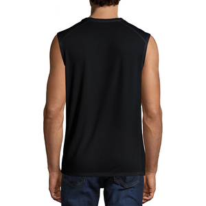 New Men's tank top for gym Custom made High Quality <b>workout</b> Fitness Gym Sports Vest at Wholesale 2022 - Product Image 2