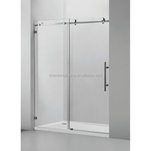 Modern <strong>Design</strong> Hotel <strong>Bathroom</strong> Sliding Shower Room with Tempered Glass - Product Image 1