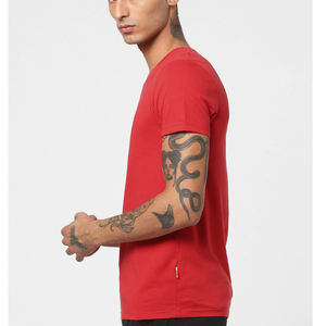 Tee-Shirt homme meilleur produit 100% coton imprimé caractères Chinois o-cou hommes t-shirts - Product Image 3