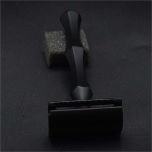 ฉลากส่วนตัวปืนทองเหลืองสีบุรุษใบหน้าคู่ขอบความปลอดภัยมีดโกน - Product Image 4