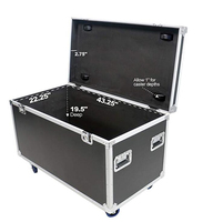 Flight Case de Transport Léger pour Tambour, Fabriqué en Chine, avec Taille Personnalisée