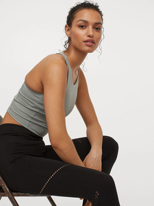 Top Deportivo Corto sin Mangas para Mujer, Personalizado OEM de Alta Calidad - Product Image 3