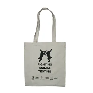 100% Eco-Friendly Cotton <b>Canvas</b> <b>Tote</b> Bag 310 Gsm Geometric Pattern Silk Screen Printed Customizable Color Logo for Daily Use - Product Image 1