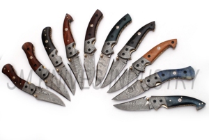 Lote de mezcla de 10 personalizado hecho a mano Damasco plegable bolsillo cuchillos (smk1216) - Product Image 6