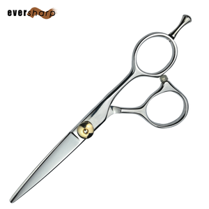 Tijeras de Peluquería Profesionales Eversharp, Hoja de Acero Inoxidable, Punta Afilada, para Diestros, Mango Largo, Uso en Salón - Product Image 1
