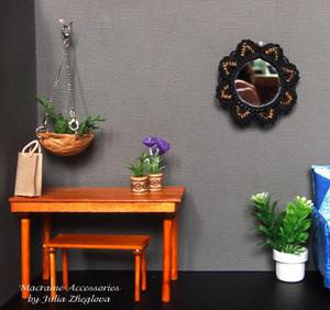 กระจกมาคราเม่สวยหรูคุณภาพสูง - Product Image 1