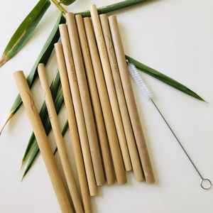 Alternatives écologiques aux pailles en plastique / PAILLES EN BAMBOU / PAILLES À BOIRE - KATIE +84795877933 - Product Image 1
