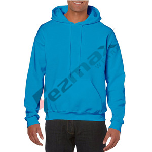 เสื้อฮู้ดผ้าฝ้าย100% แบบถักลายสีพื้น - Product Image 5