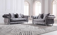 Meilleurs prix pour canapé Chesterfield - Canapé-lit moderne en tissu et bois massif, taille personnalisable, style européen, ensemble de meubles pour la maison et l'atelier