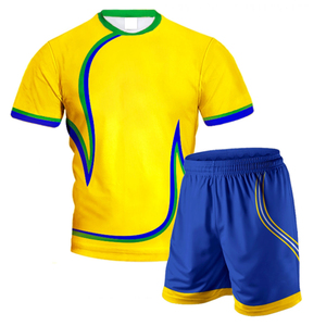 Uniformes de Voleibol para Hombre de Tallas Grandes GAF al por Mayor, Conjunto de Camiseta y Pantalones Cortos, 100% Poliéster de Secado Rápido, Color y Logotipo Personalizables - Product Image 1