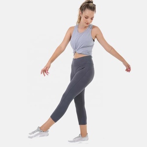 Leggings Deportivos Sexys para Mujer, Diseño Personalizado con Logotipo, Cintura Media, Spandex/Poliéster, Elásticos en 4 Direcciones, para Gimnasio, Fitness, Running, Yoga - Product Image 4